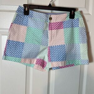 Women’s Vineyard Vines for Target Shorts Size 4 Cotton Blend NWT Allover Whale